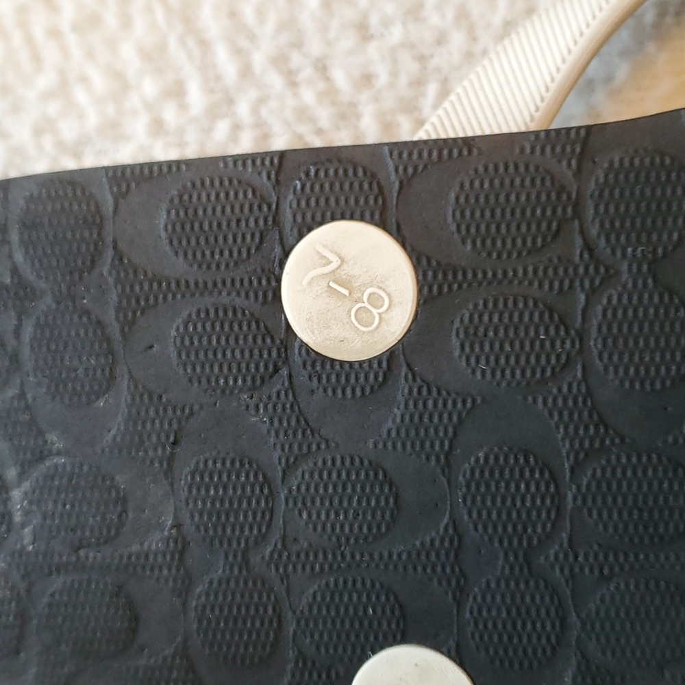 Coach flip flops - Picture 3 of 4